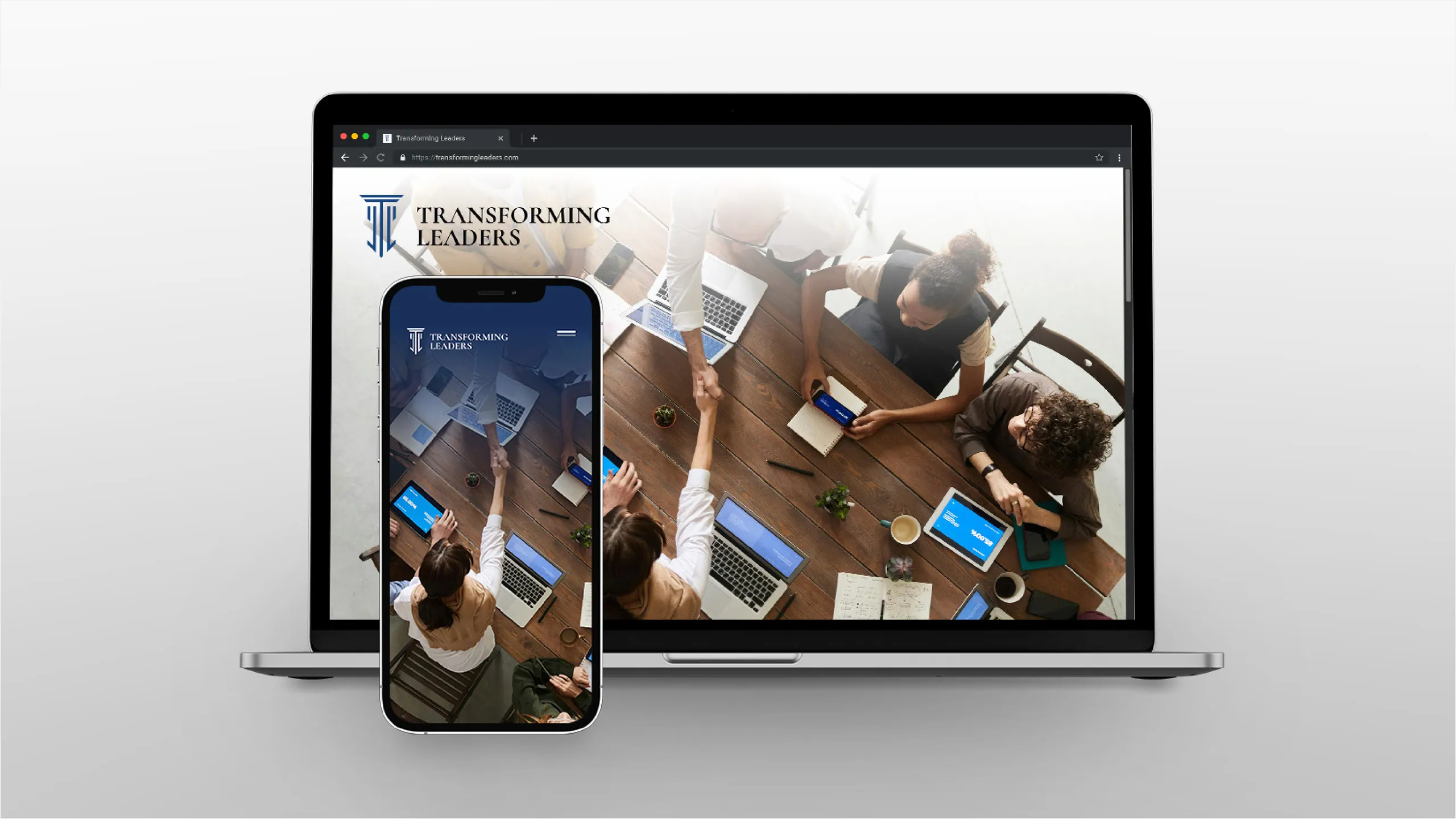 Transforming Leaders brand identity 4